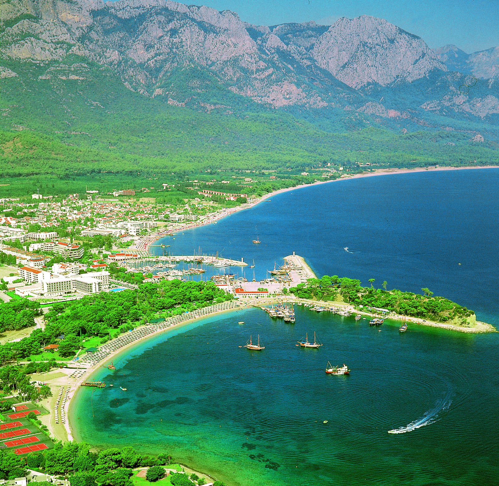 Populiarūs kurortai - Kemeras, Turkija